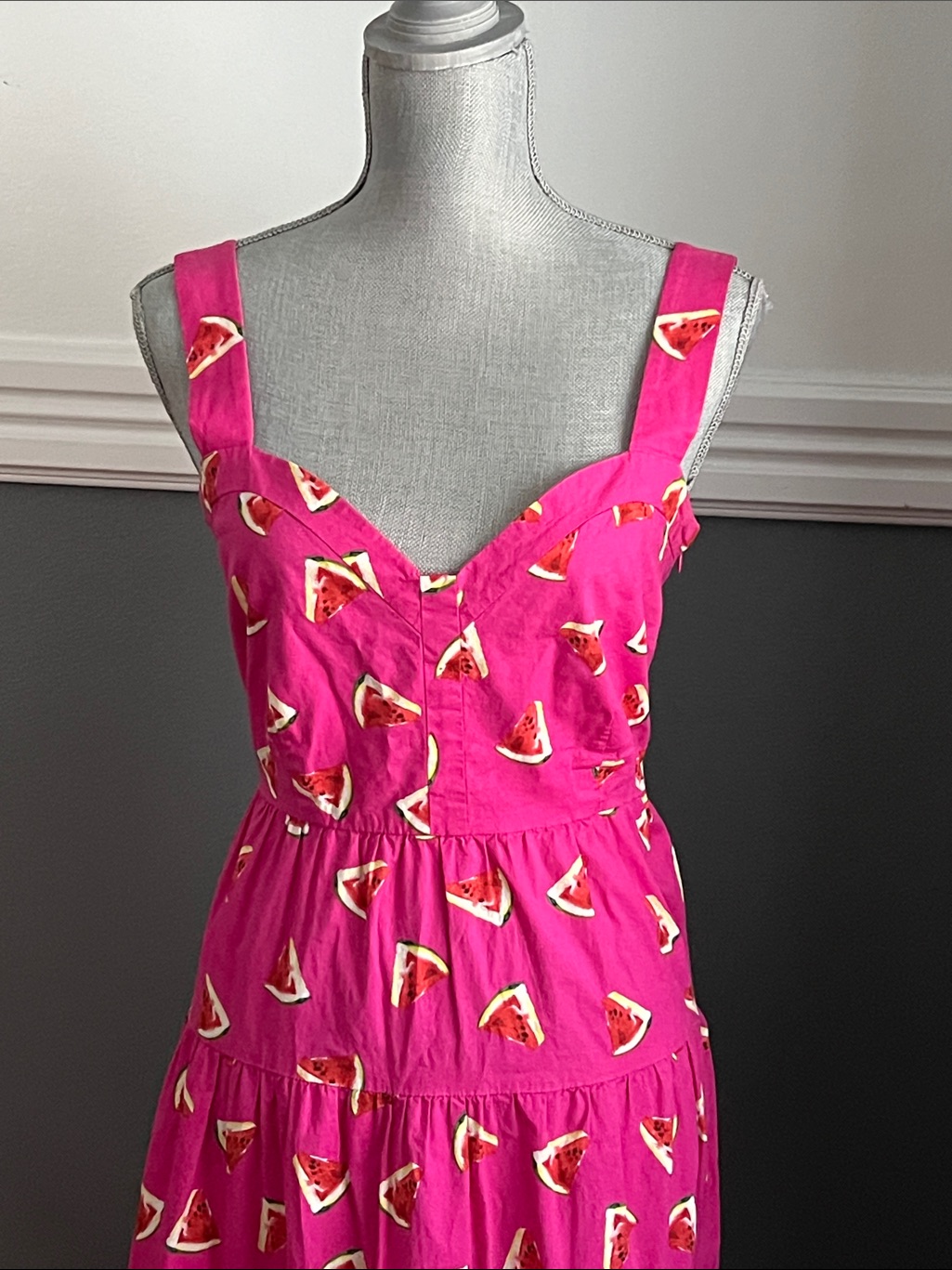 Color Me Courtney Watermelon Cutie Maxi Dress — image 4 of 8